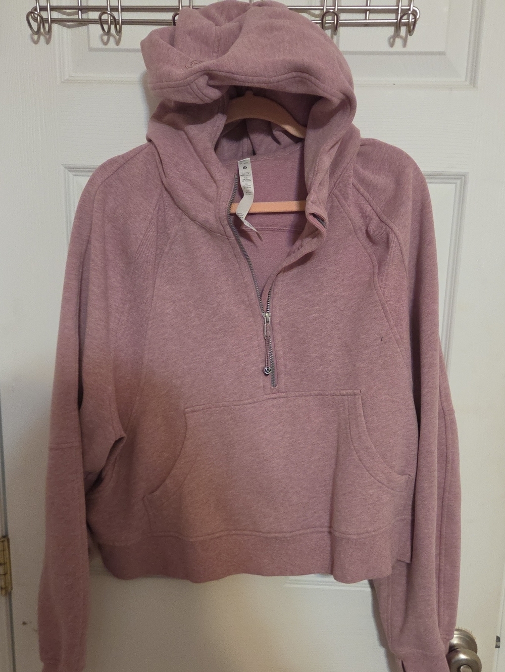 lululemon athletica Mauve Half-Zip Hoodie